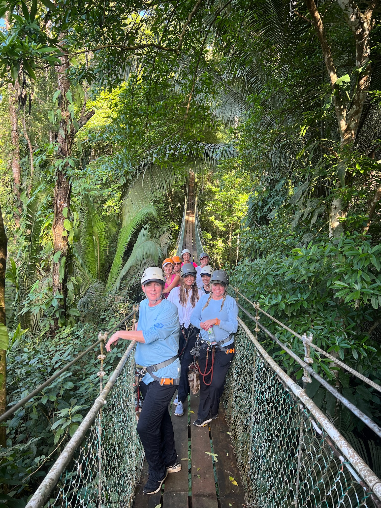 Jana and her travel group are exploring the jungles of Belize